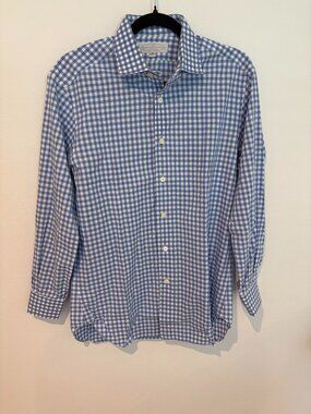 NWOT Barton Donaldson Custom Men's Button Down Shirt